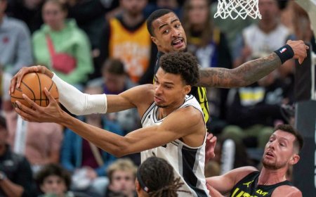 Spurs Secure Win Against Jazz as Wembanyama Dominates with 22 Points
