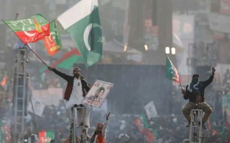 Islamabad Bans Large Rallies Amid Imran Khan's Party Protest