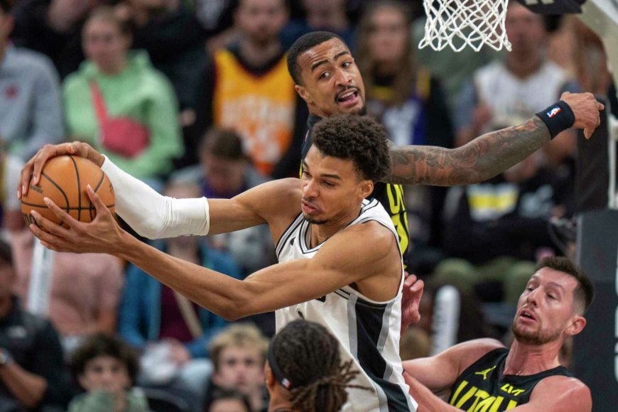 Spurs Secure Win Against Jazz as Wembanyama Dominates with 22 Points