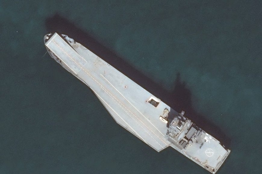 Persian Gulf Power Play: Iran's Mysterious 'Shahid Bagheri' Vessel Uncovered by Satellite Imagery